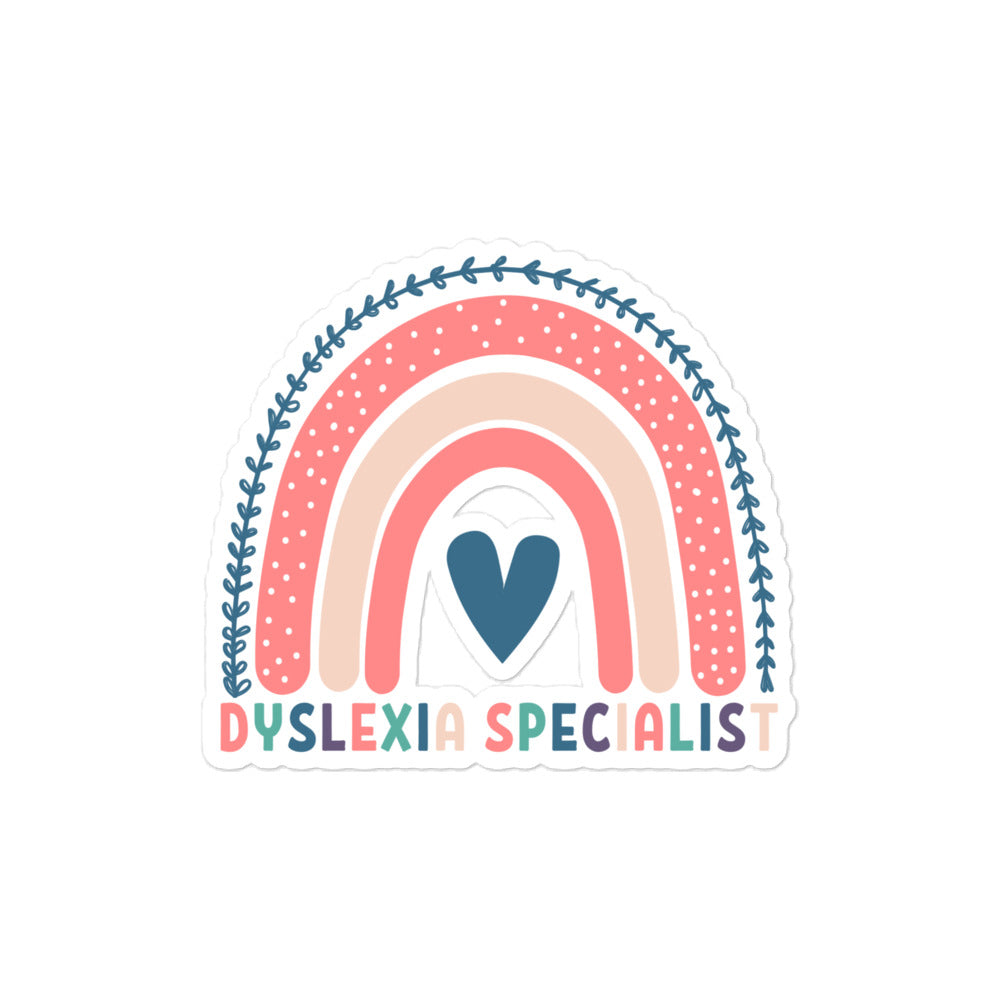 Dyslexia Specialist Sticker International Dyslexia Association Dyslexia Specialist Sticker International Dyslexia Association