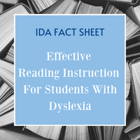 Effective Reading Instruction