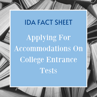 Applying for Accommodations on College Entrance Tests