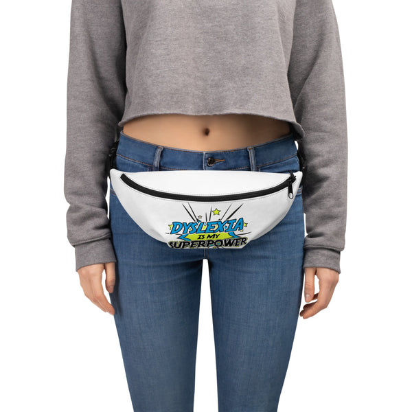 Dyslexia Is My Superpower Fanny Pack