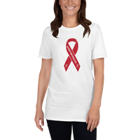 IDA Go Red Ribbon Short-Sleeve Unisex T-Shirt