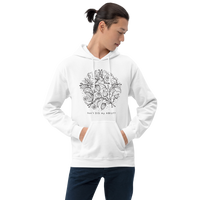"Don't Dis My Ability" Floral Unisex Hoodie