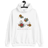 "See the Able Not the Label" Floral Unisex Hoodie
