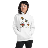 "See the Able Not the Label" Floral Unisex Hoodie