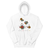 "See the Able Not the Label" Floral Unisex Hoodie